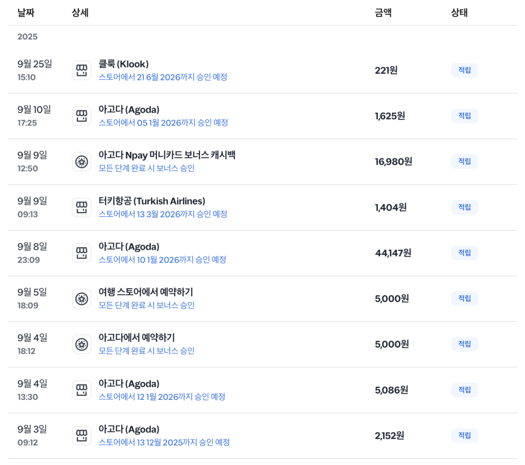 샵백 캐시백